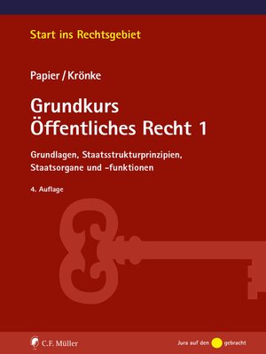cover image of Grundkurs Öffentliches Recht 1